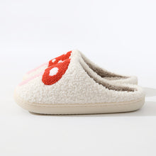 Load image into Gallery viewer, mushroom print slippers soft, cozy, warm gifts