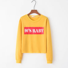 Load image into Gallery viewer, yellow 90's baby sweatshirt