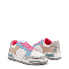 Load image into Gallery viewer, Liu Jo glitter sneakers tennis shoes women pink laces sparkle bling