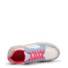 Load image into Gallery viewer, Liu Jo glitter sneakers tennis shoes women pink laces sparkle bling