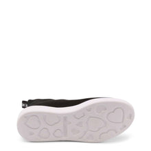 Load image into Gallery viewer, love moschino black white high top sneakers