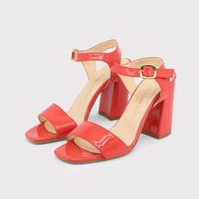 Load image into Gallery viewer, Patent Leather High Heel Sandals - Shoes Sandals