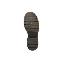 Load image into Gallery viewer, chunky ankle booties lug sole heel brown acid wash boots