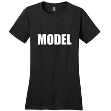 Load image into Gallery viewer, Cute Model T-Shirt - Black / Xs