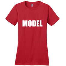 Load image into Gallery viewer, Cute Model T-Shirt - Red / Xs