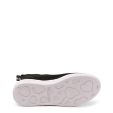 Load image into Gallery viewer, love moschino black white high top sneakers