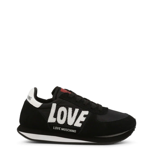 Love Moschino black suede sneakers Walk25