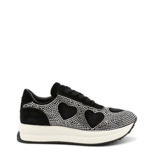 Load image into Gallery viewer, Love Moschino rhinestone crystal heart sneakers bling