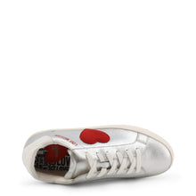 Load image into Gallery viewer, Love Moschino silver heart sneakers