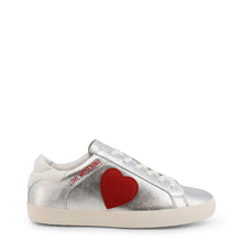 Load image into Gallery viewer, Love Moschino silver heart sneakers