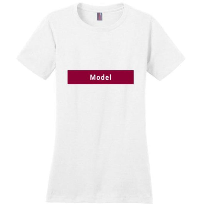 Model T-Shirt - White / Xs