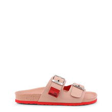 Load image into Gallery viewer, love moschino pink slide sandals 
