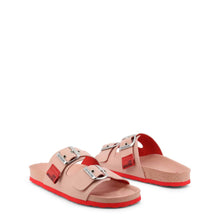 Load image into Gallery viewer, love moschino pink slide sandals 