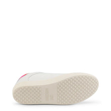 Load image into Gallery viewer, love moschino rainbow heart sneakers in white