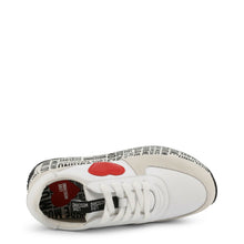 Load image into Gallery viewer, Love Moschino White Heart Suede Sneakers Shoes